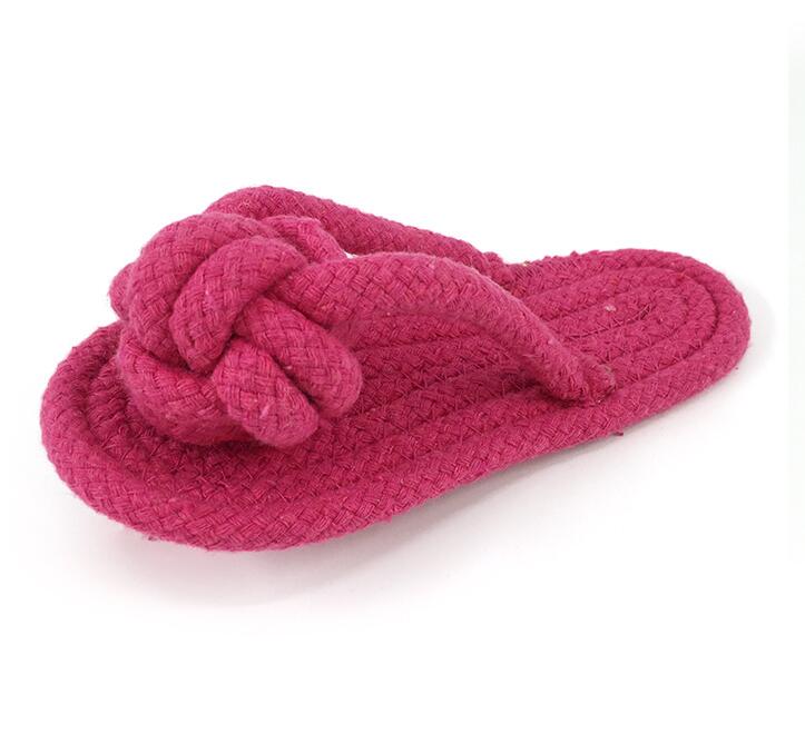 Tough Cotton Rope Dog Slippers