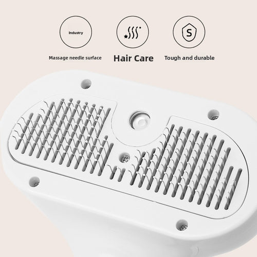3-in-1 Steamy Pet Grooming Brush | Anti-Static Self-Cleaning Mist Comb for Dogs & Cats