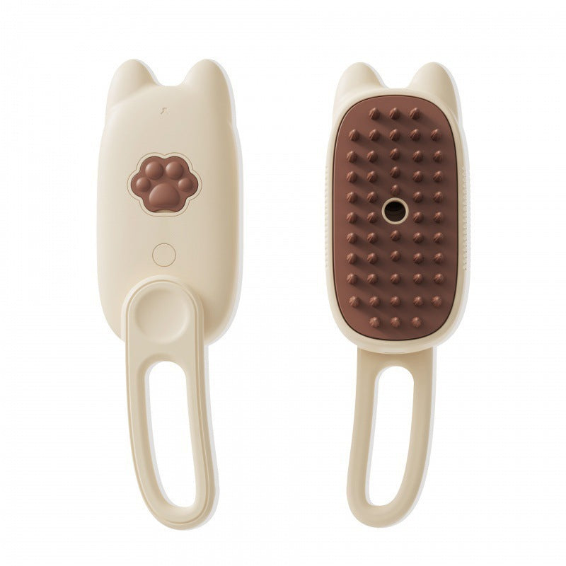 3-in-1 Steamy Pet Grooming Brush | Anti-Shedding & Detangling Steam Comb