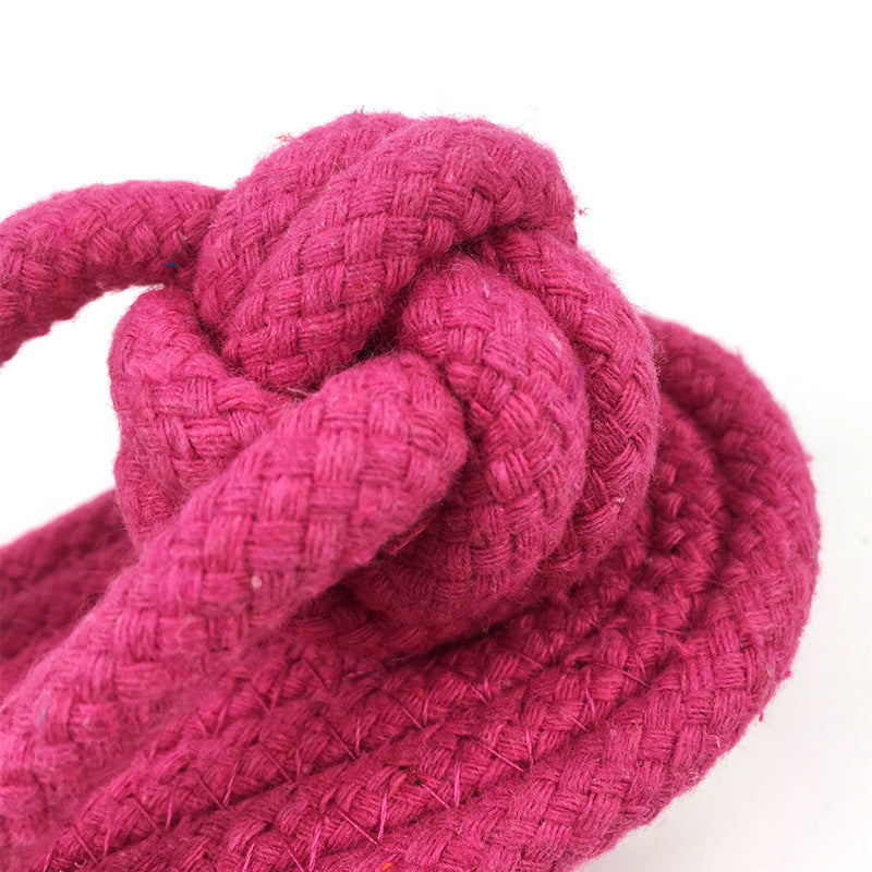 Tough Cotton Rope Dog Slippers