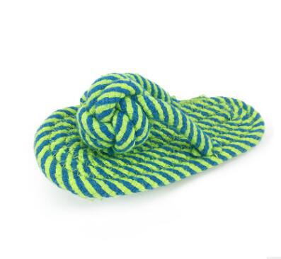Tough Cotton Rope Dog Slippers