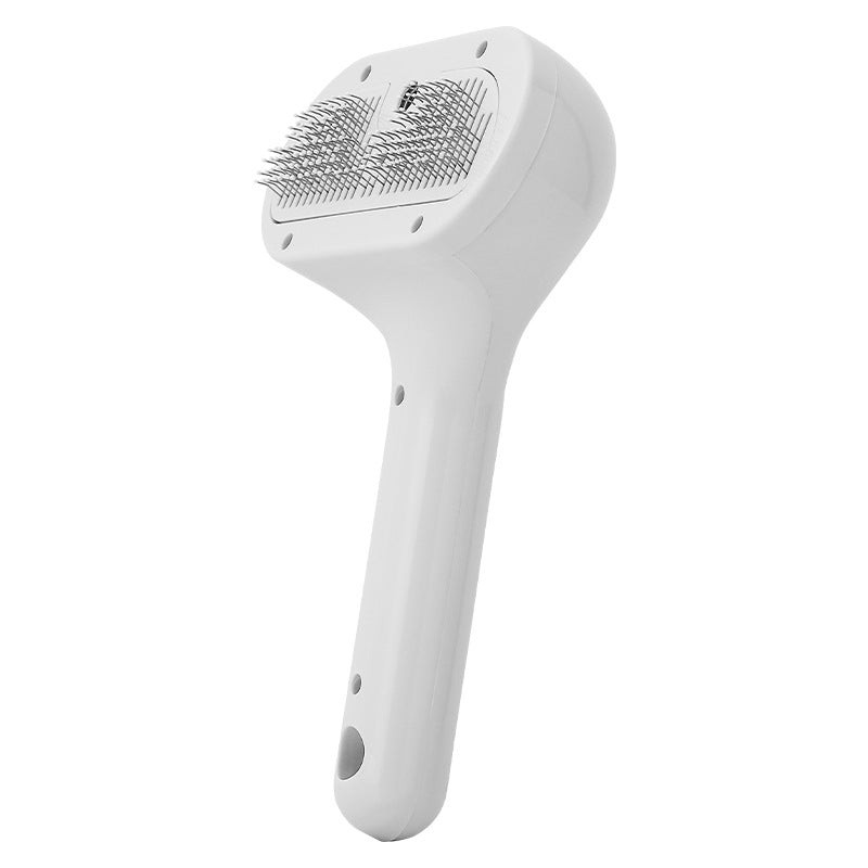 3-in-1 Steamy Pet Grooming Brush | Anti-Static Self-Cleaning Mist Comb for Dogs & Cats