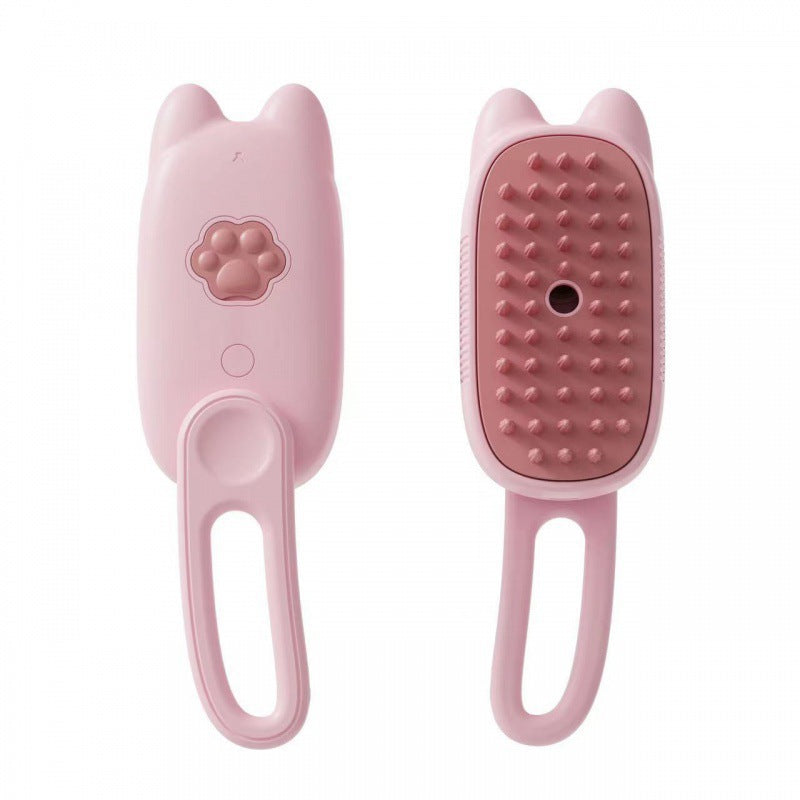 3-in-1 Steamy Pet Grooming Brush | Anti-Shedding & Detangling Steam Comb