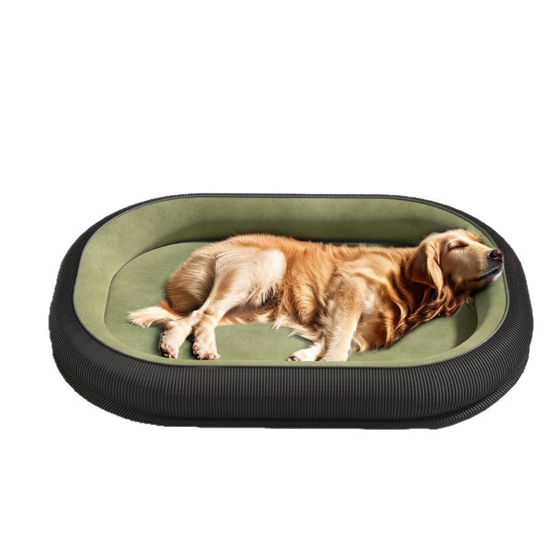 Orthopedic Calming Pet Kennel Bed | Removable & Machine-Washable Cushion